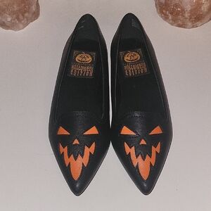 Strange CVLT Halloween Edition Black and Orange Women's Loafers